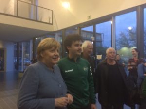 Angela Merkel und "Wotze"